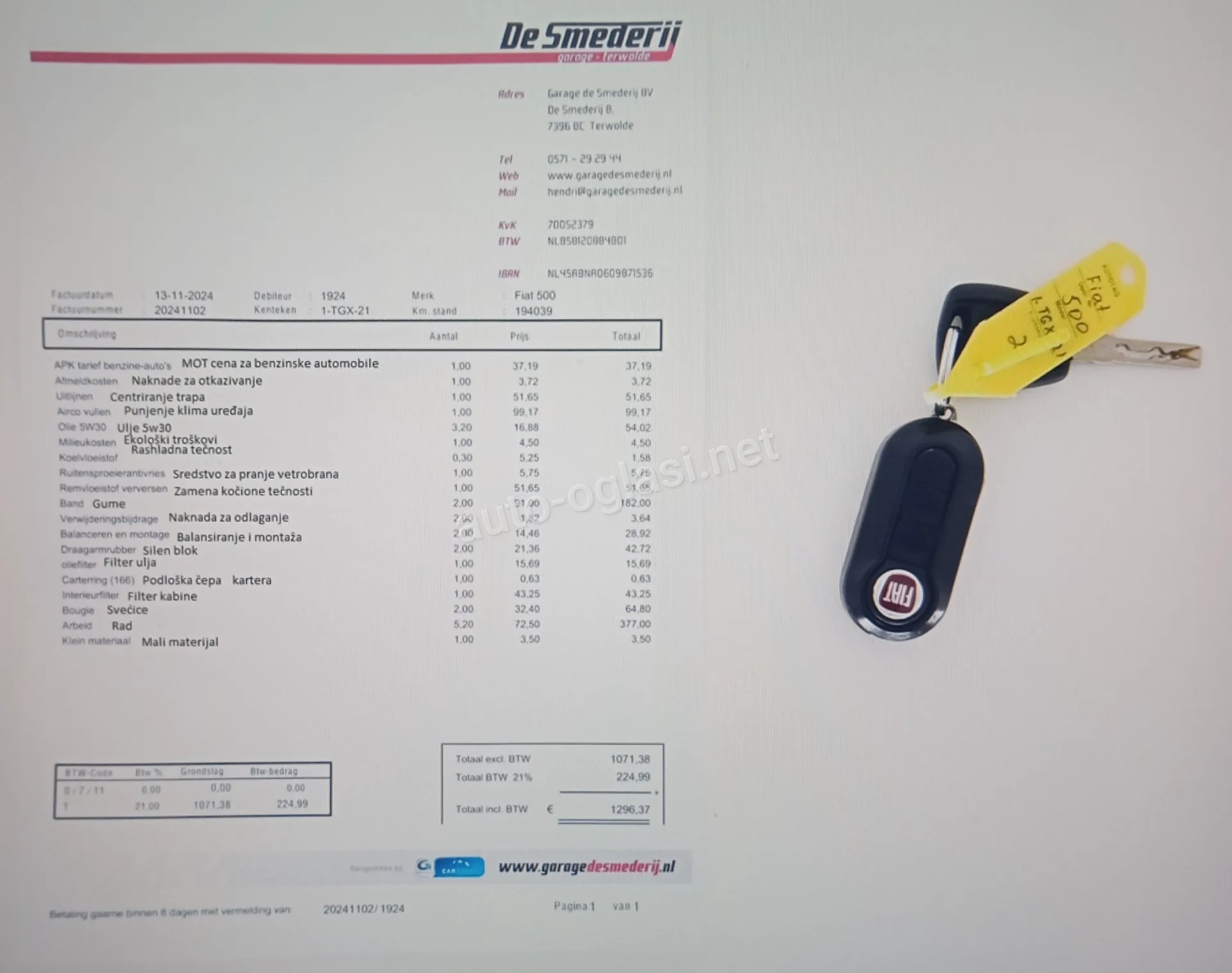 Fiat 500 0.9 Benzin 63kW — slika 15