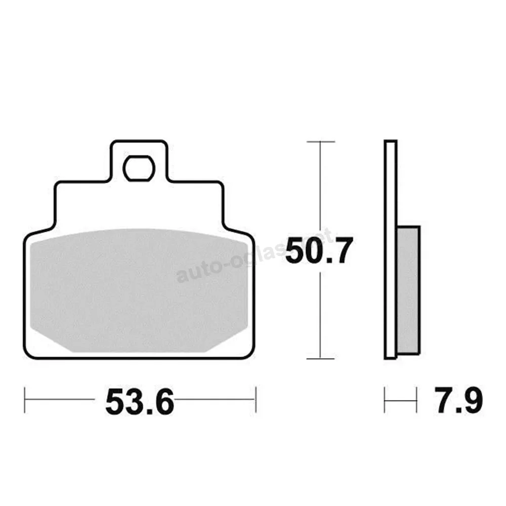 Disk pločice KYOTO S1112 ( SEMI SINTER )