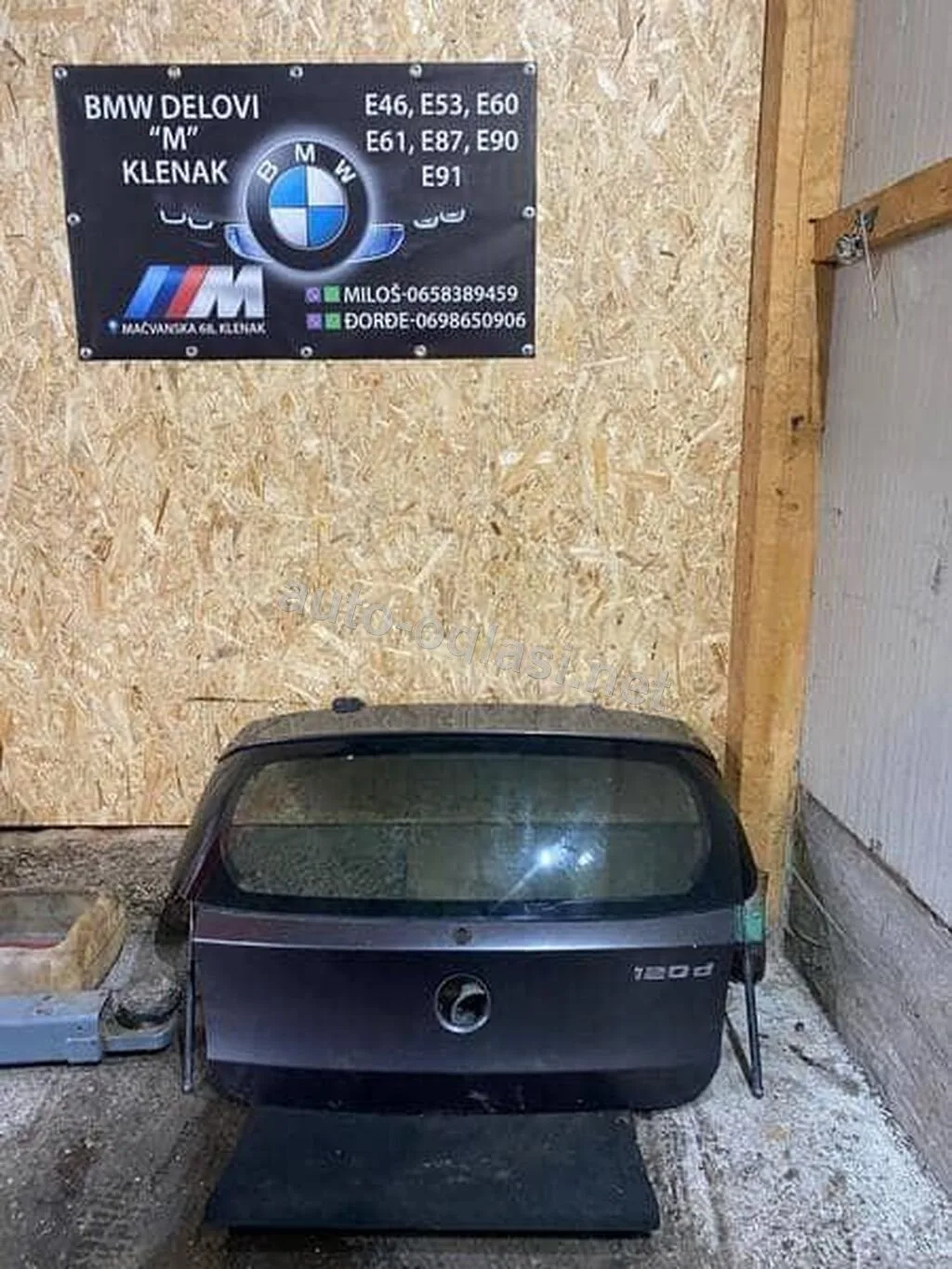 GEPEK VRATA ZA BMW SERIJA 1 OD 2004. DO 2010. GOD. | Gepek vrata Bmw