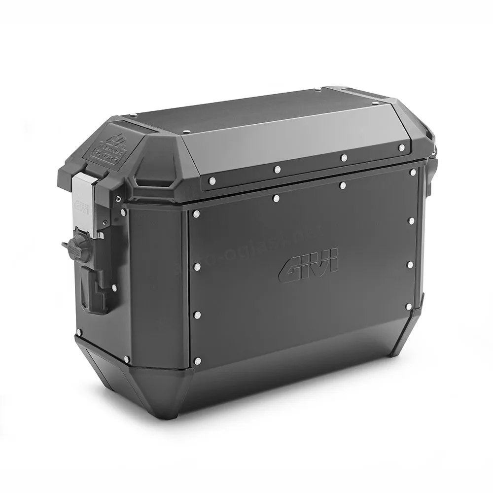 Bočni koferi GIVI TREKKER ALASKA ALU crni Monokey 36L