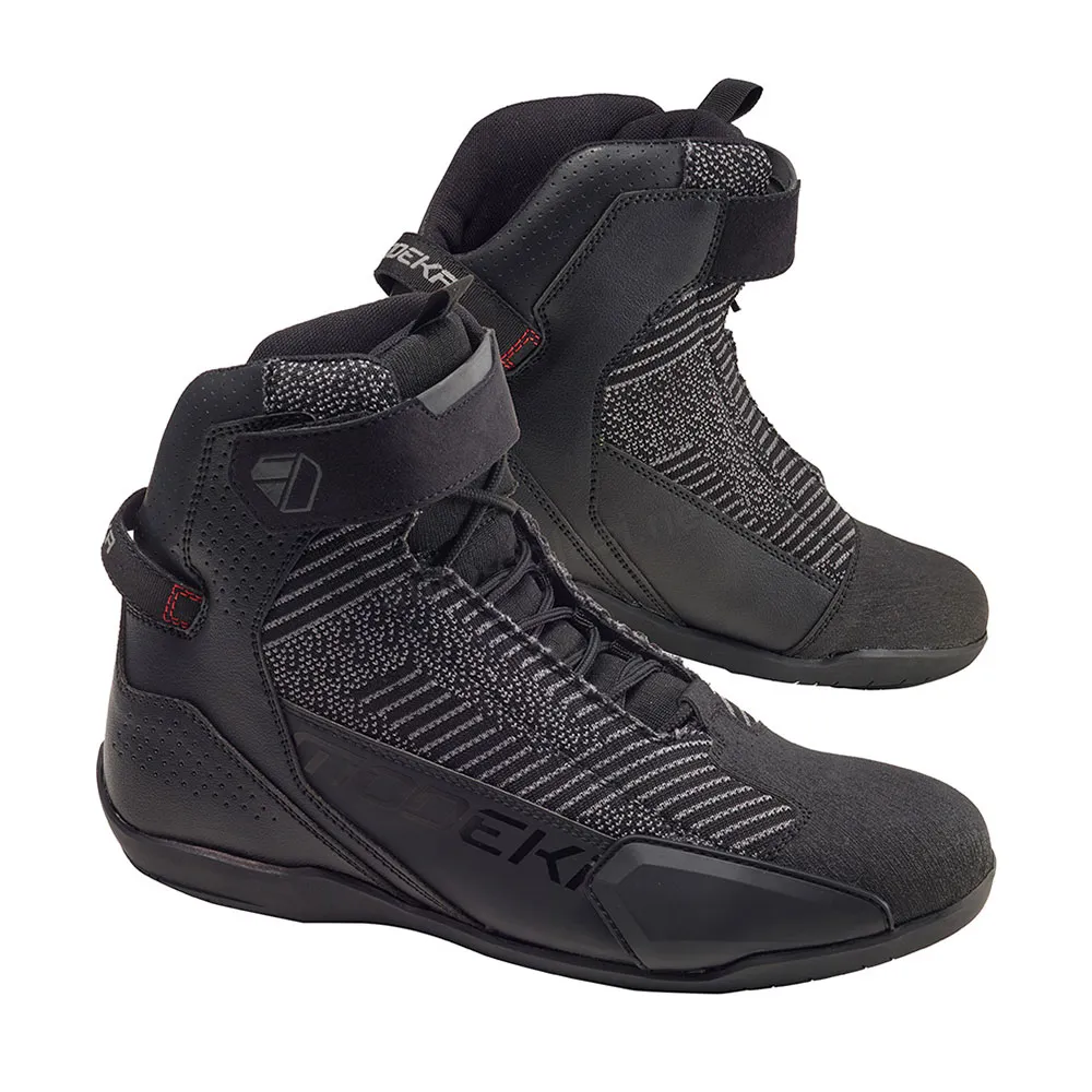 Cipele moto sportske FLYNE crno sive 43 MODEKA