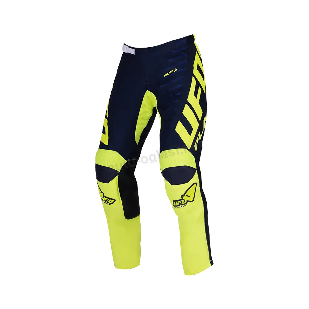 Pantalone Cross UFO KIMURA plavo žute veličina 50