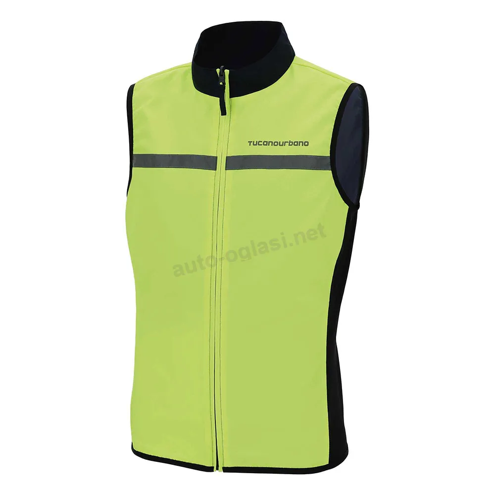 Prsluk reflektujući NANO SWITCH žuti 2XL/ 3XL- TUCANO URBANO