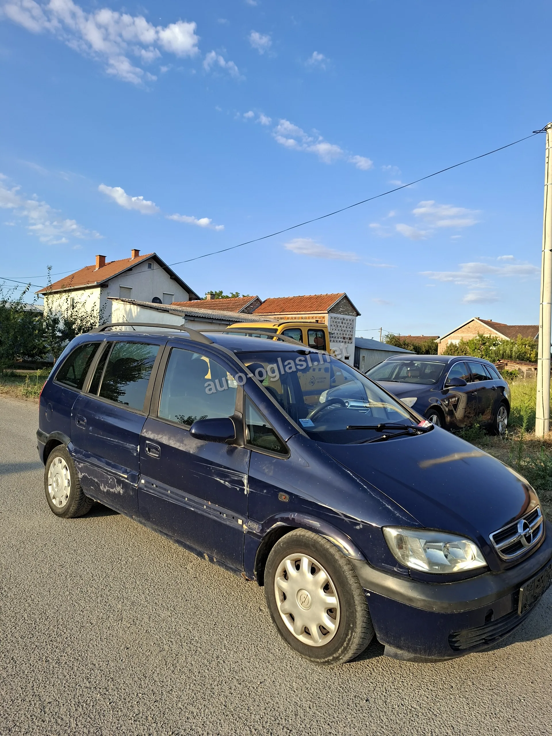 Opel Zafira A Vrata Plava Leva Desna Karoserija, šasija i limarija — slika 6