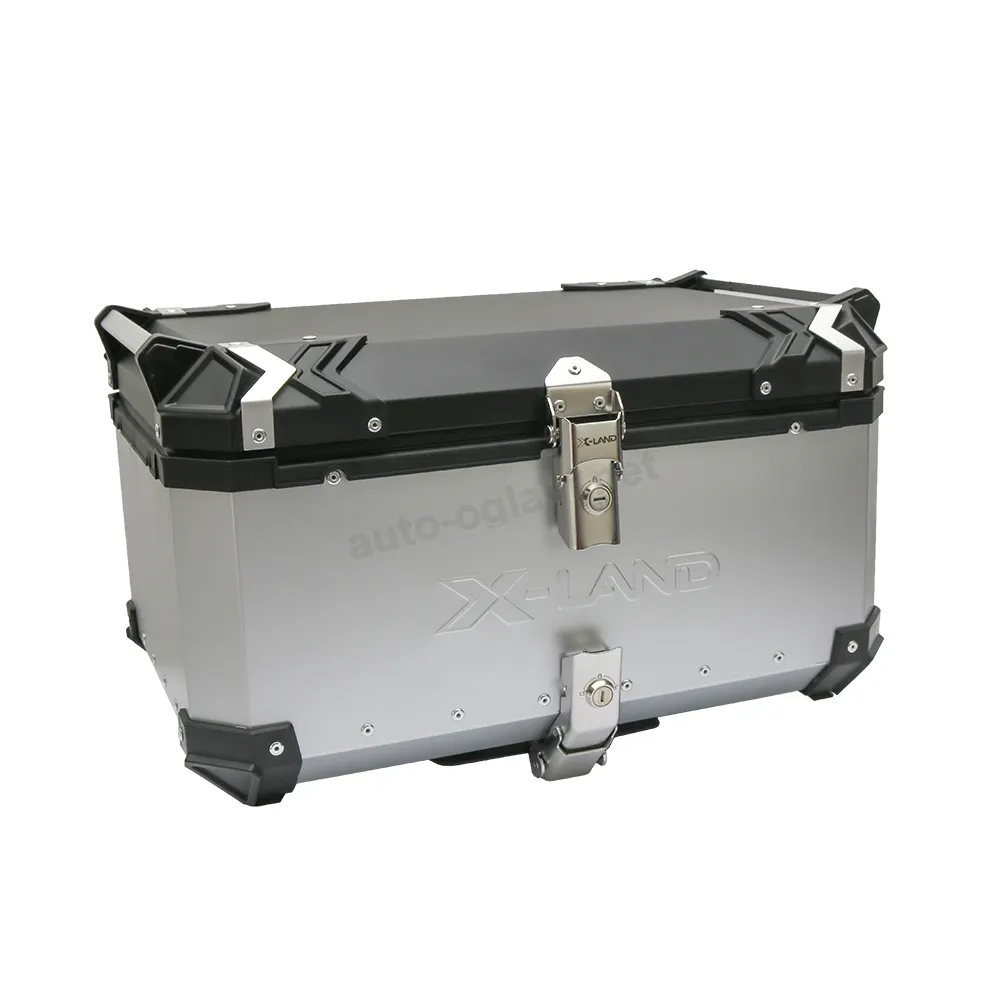 Centralni kofer X-LAND ALU sivi 65L