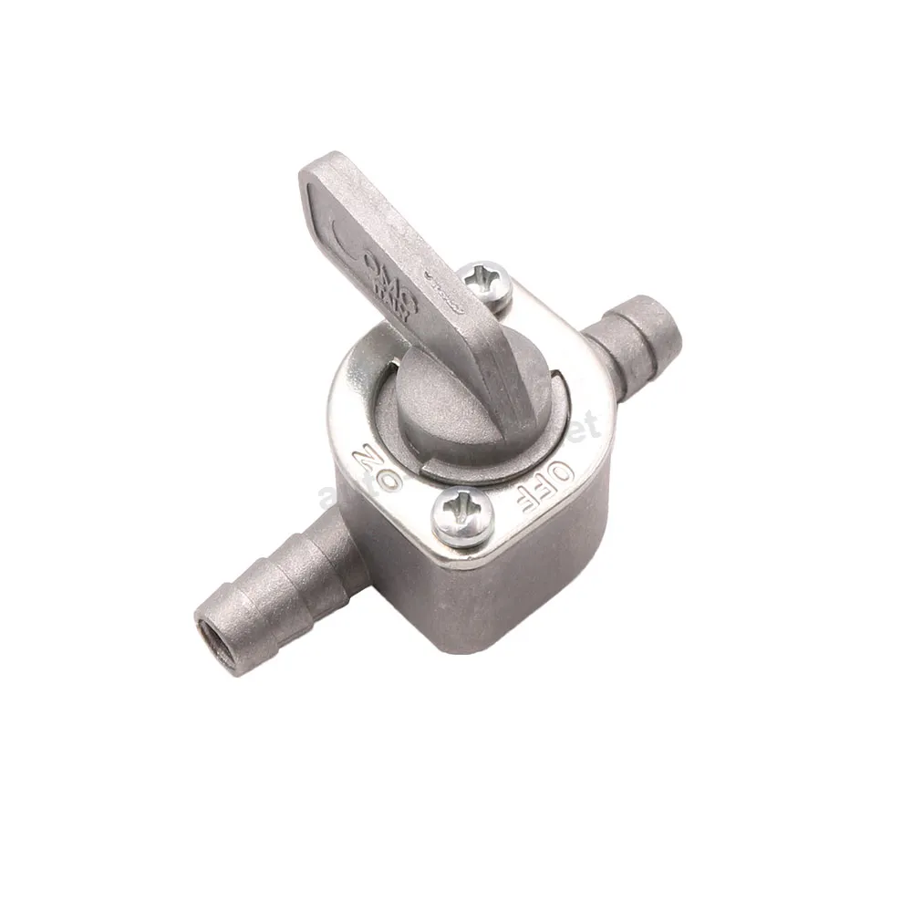 Slavina goriva univerzalna sa creva na crevo fi8mm metalna OMG