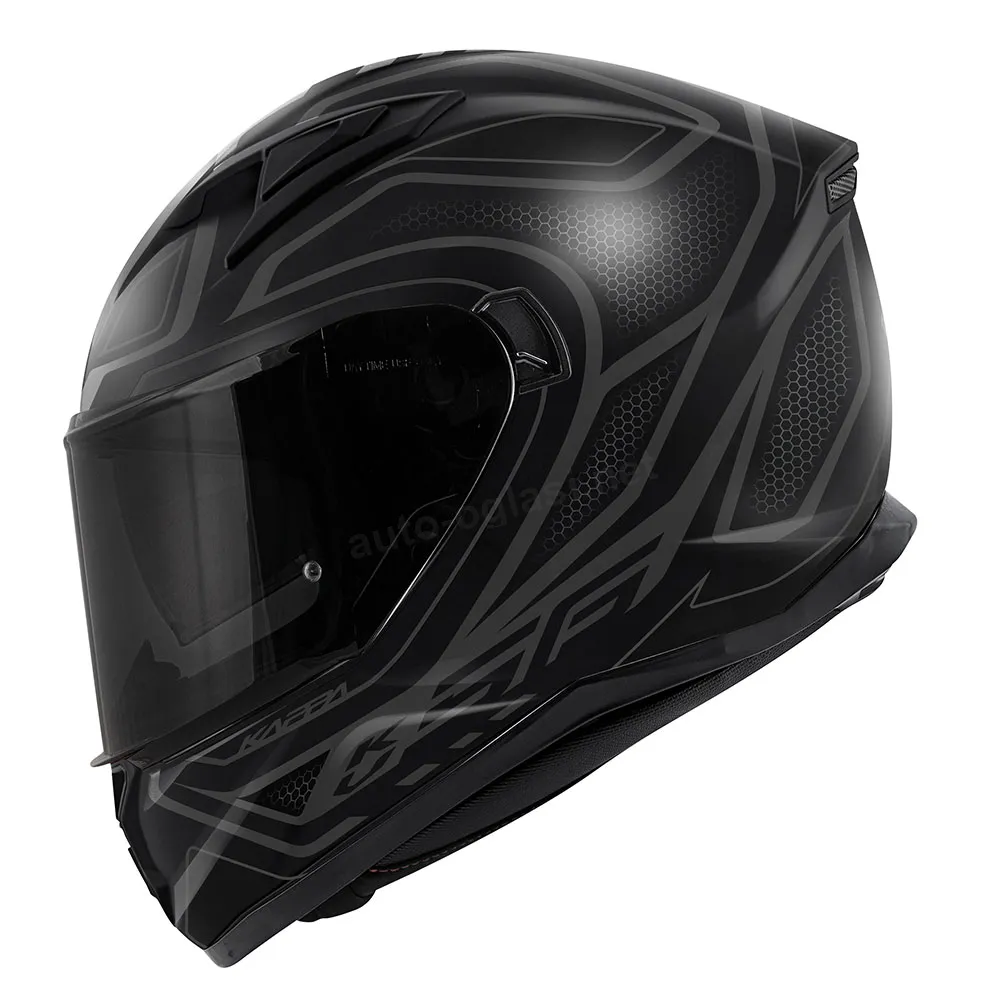 Kaciga Kappa zatvorena KV56F crno neon M