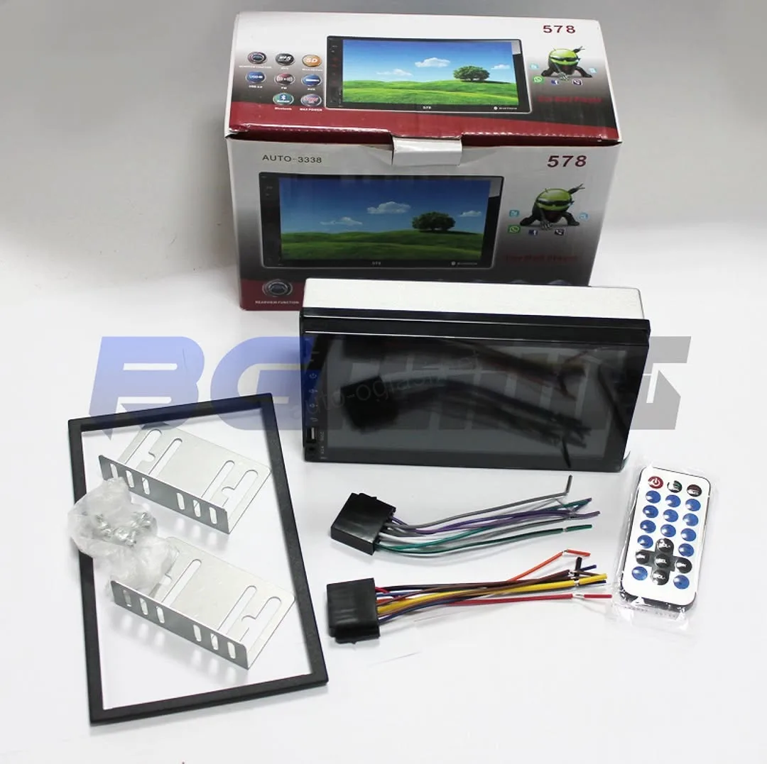 1din Radio Mp5 Mp3 Usb player Tf FM Bluetooth 4 inca 4038um