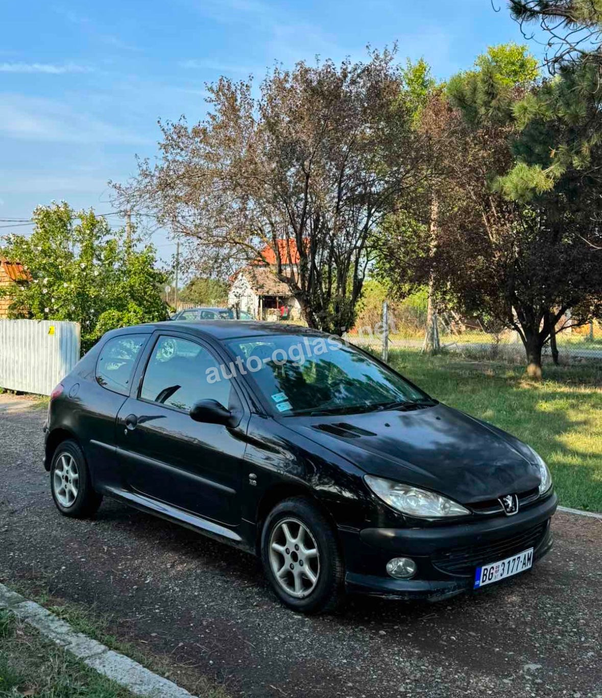 Peugeot 206 1.4 Benzin 77kW 2001, Deč