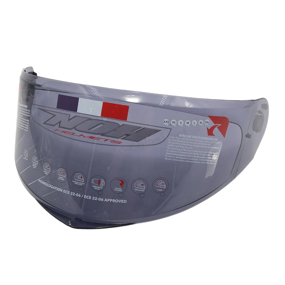 Vizir kacige NOX N967 – zatamnjen