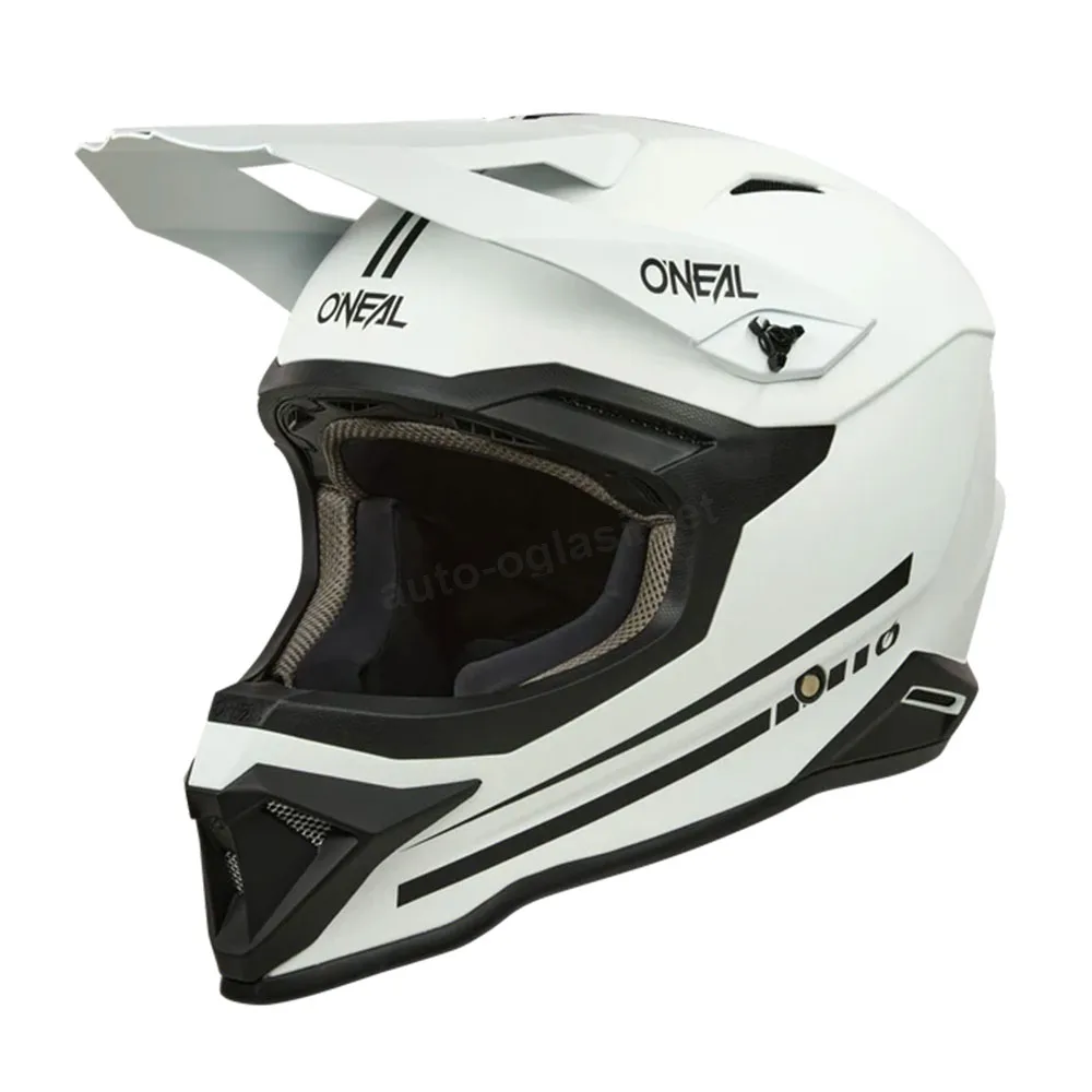 Kaciga ONEAL Cross 1SRS SOLID bela M