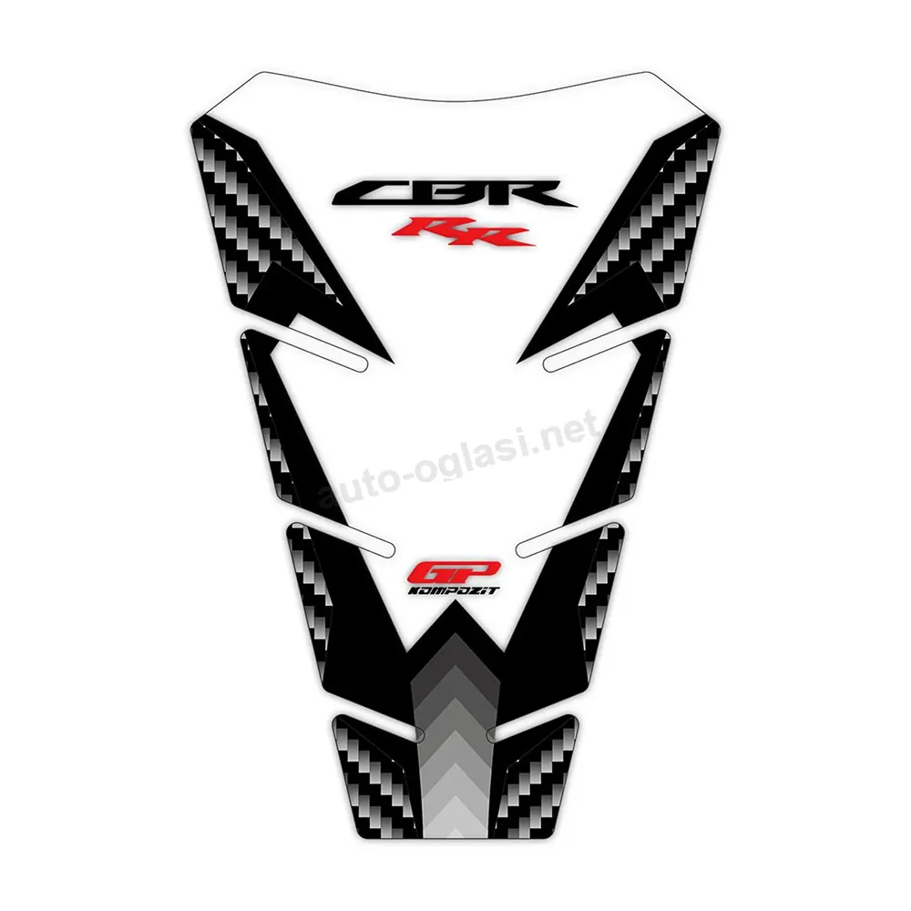 Nalepnica rezervoara TANK PAD HONDA CBR RR crna carbon GP KOMPOZIT