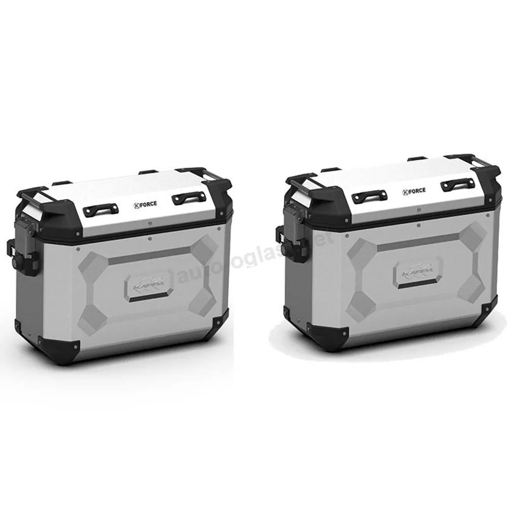 Bočni koferi Kappa K’FORCE ALU niklovani MONOKEY® CAM SIDE 37L