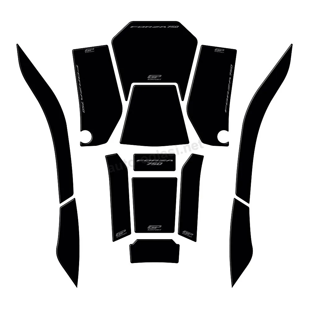 Nalepnica rezervoara TANK PAD Honda Forza 750 (21-24) GP KOMPOZIT