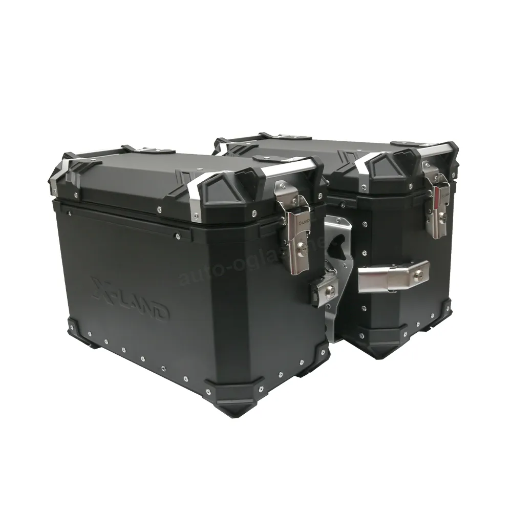 Bočni koferi X-LAND ALU crni 38L+38L