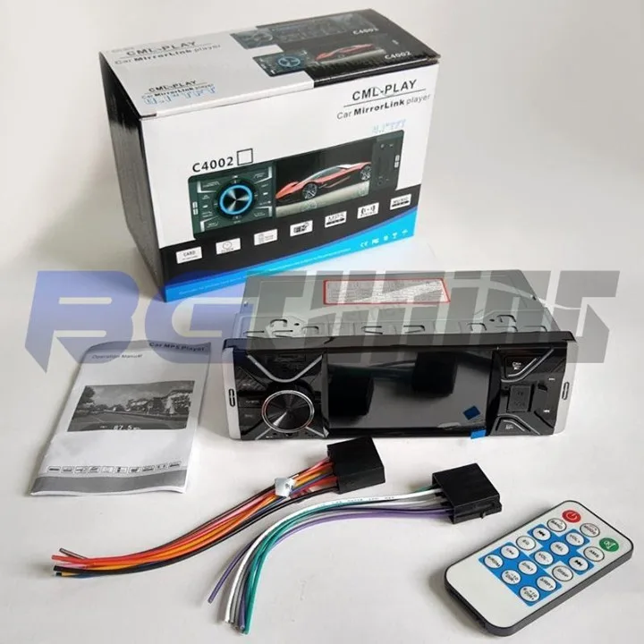 1din Radio Mp5 Mp3 Usb player Tf FM Bluetooth 4 inca 4038um