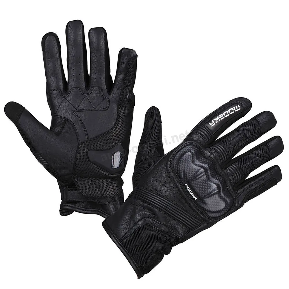 Rukavice MIAKO AIR kratke crne 10 XL MODEKA
