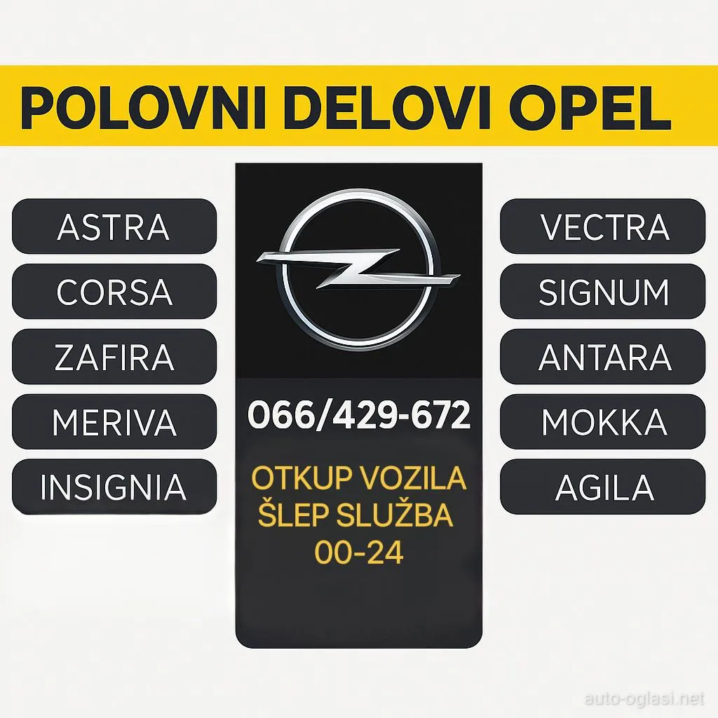 Opel Delovi Ruma