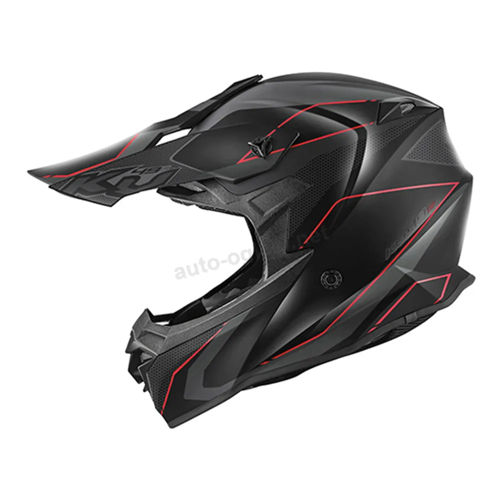 Kaciga Kappa Cross KV49R EVO CHASER crno sivo crvena