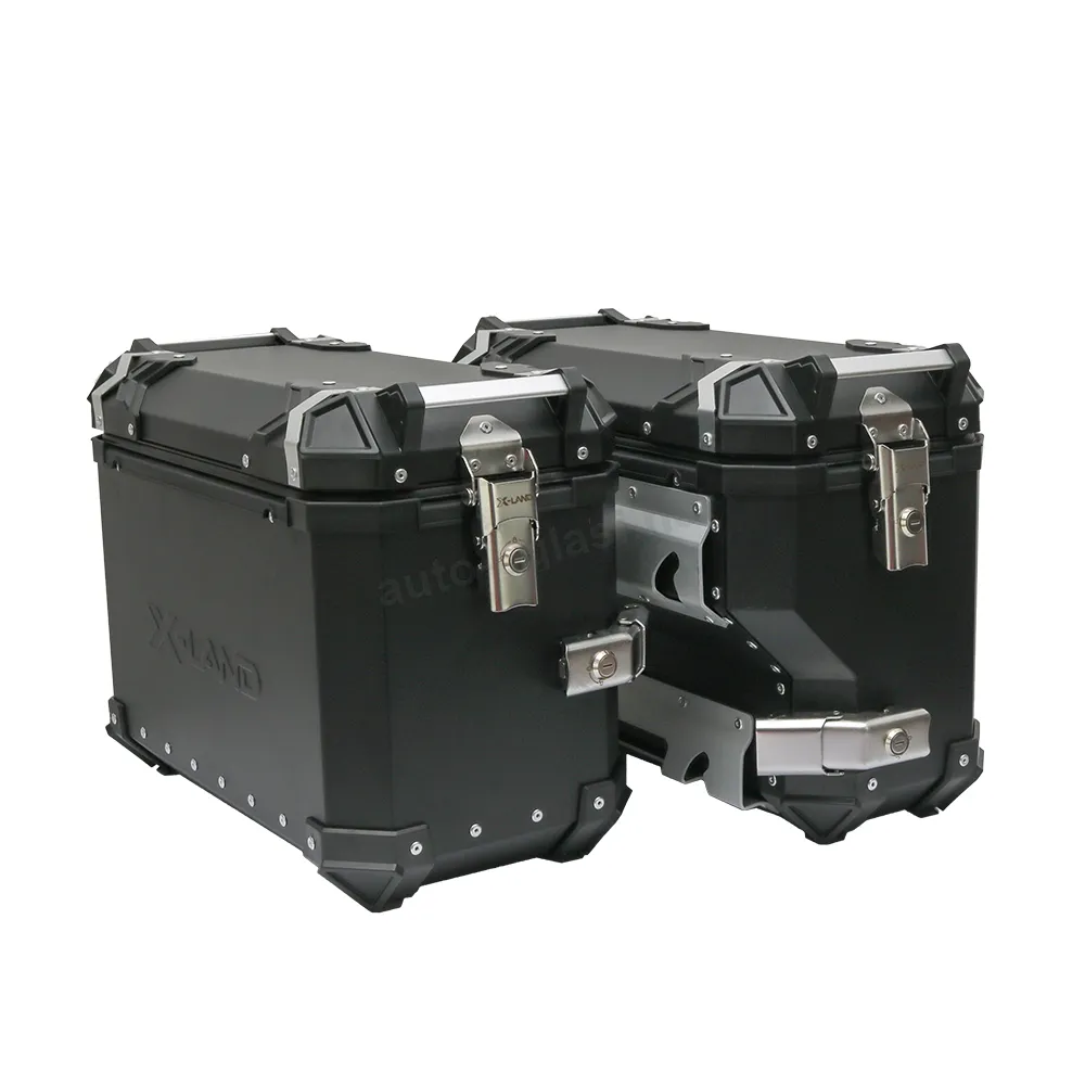 Bočni koferi X-LAND ALU crni 38L+32L