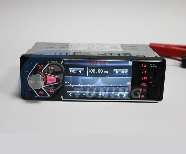 1din Radio Mp5 Mp3 Usb player Tf FM Bluetooth 4 inca 4038um