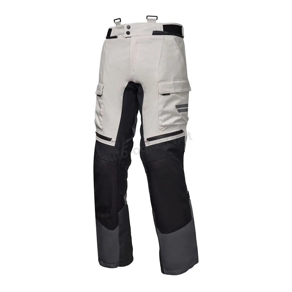 Pantalone ATLAZ svetlo sivo crne L MODEKA