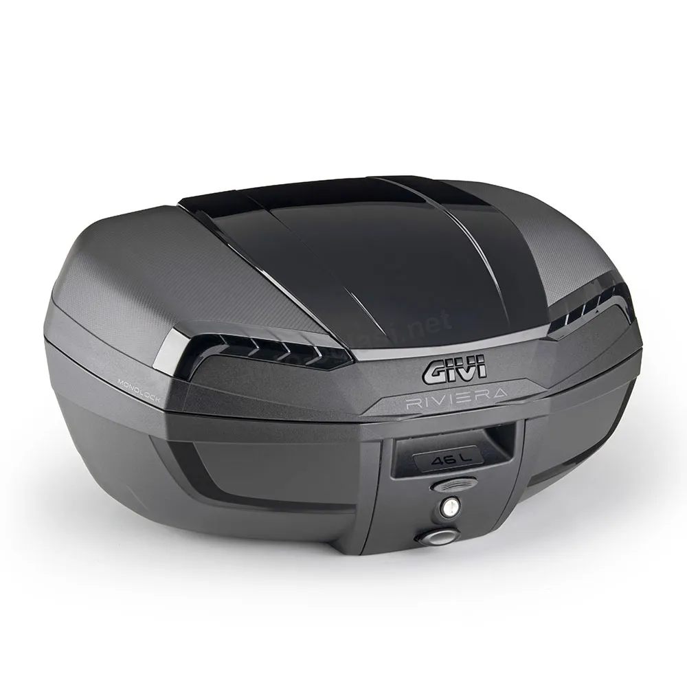 Centralni kofer GIVI E46NB RIVIERA TRIPLE BLACK Monolock 46L