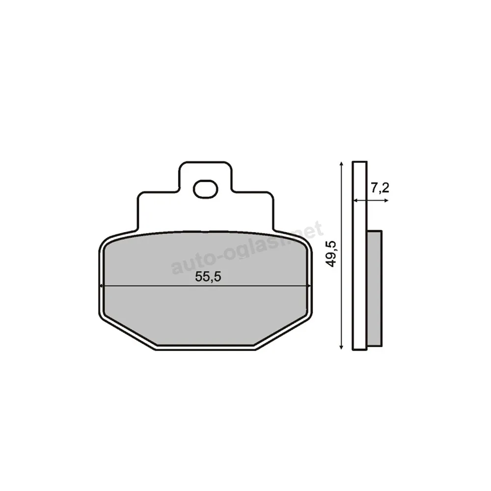 Disk pločice za motocikle RMS Vespa 125 – 300