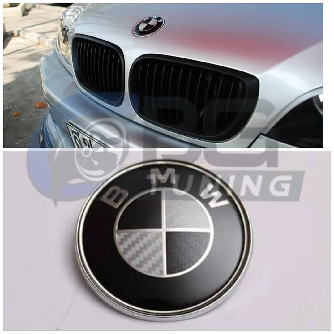 Bmw crno beli znak  znak 82mm