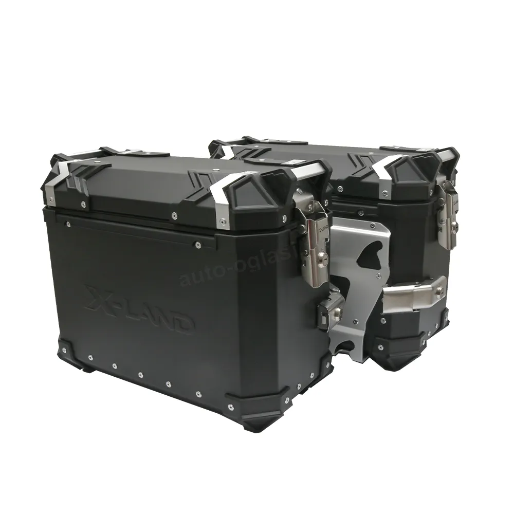 Bočni koferi X-LAND ALU crni 30L+30L