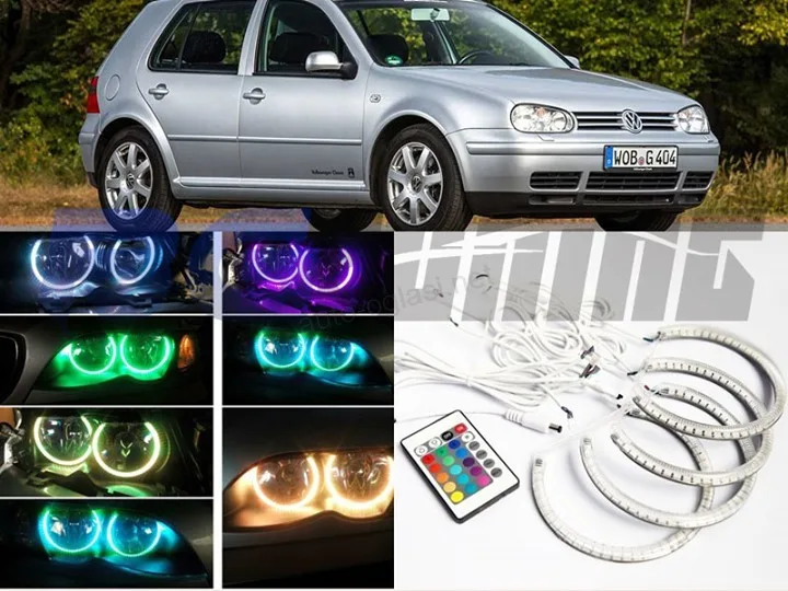 Rgb angel eyes prstenovi volkswagen golf 4 IV