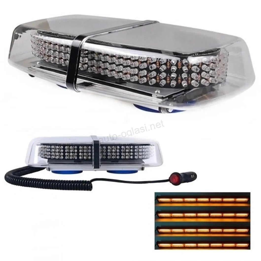 LED ROTACIJA NA MAGNET ELIPSA 30CM X 8CM ZUTA