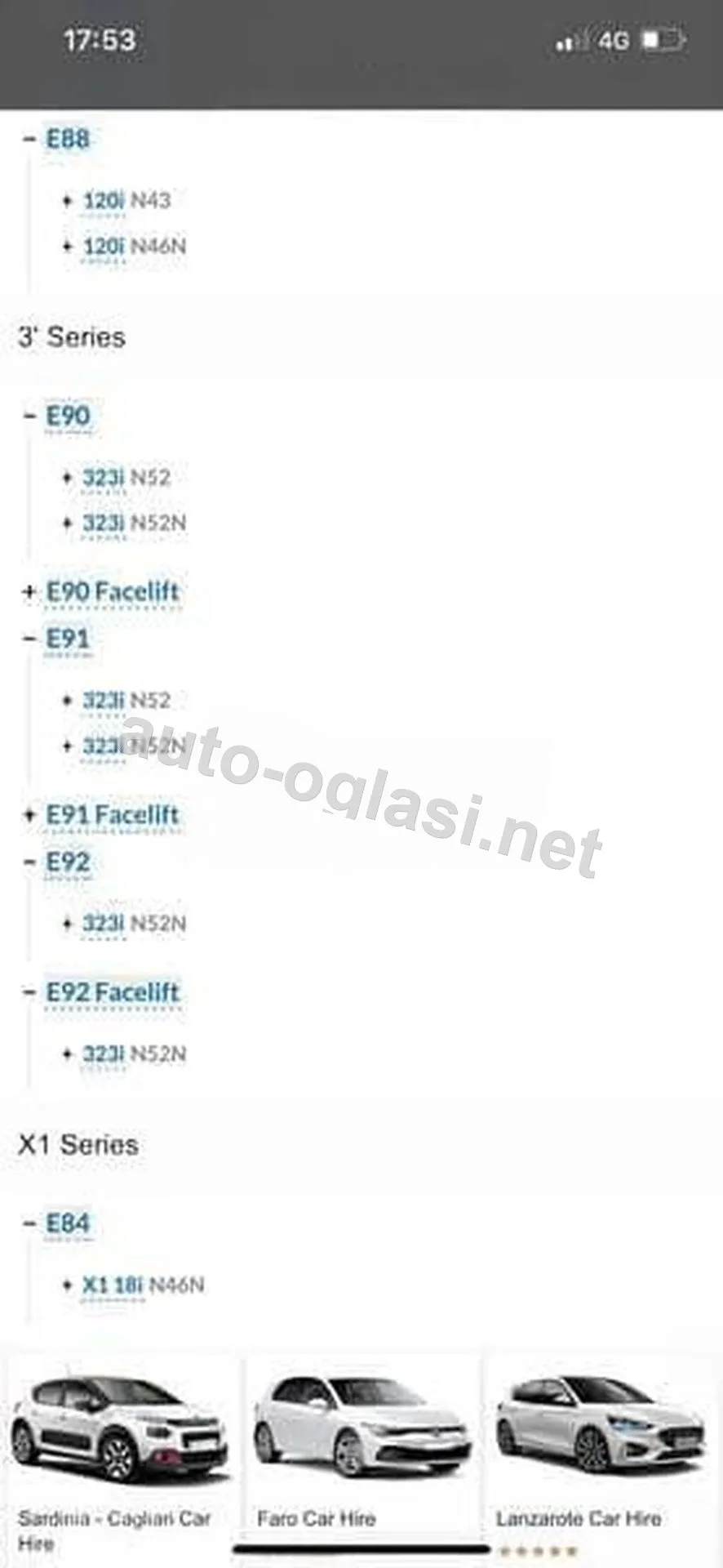Diff E87 E9X Za Bmw 114, 116, 118 . Od 2004. Do 2008. God.