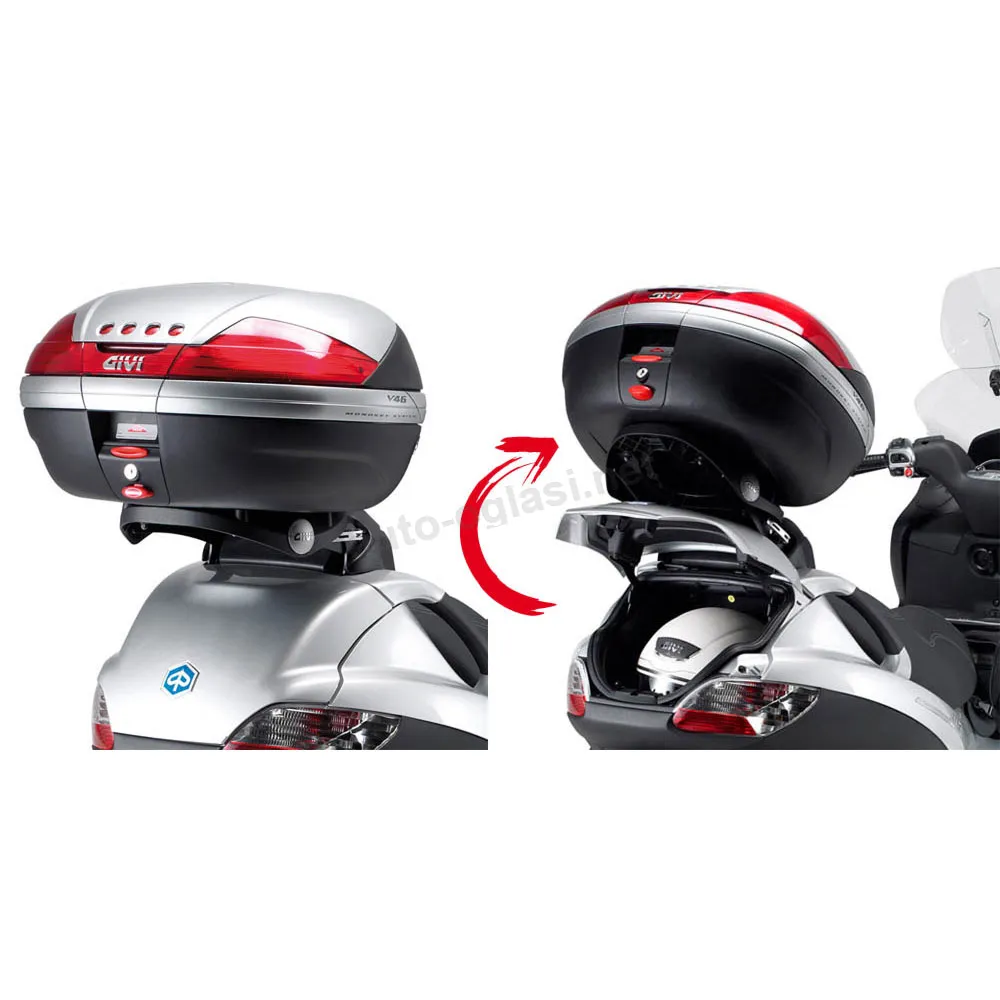 Nosač centralnog kofera GIVI Piaggio MP3 125-400 (06-11) SR134