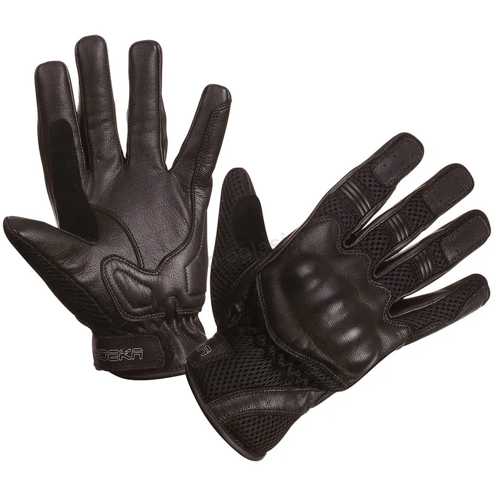 Rukavice X-AIR kožne mesh letnje crne 8 M MODEKA