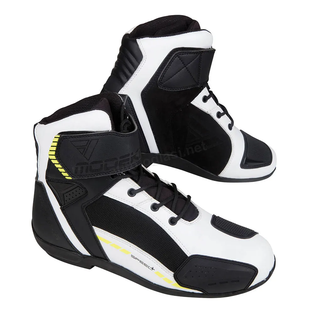 Cipele moto sportske belo crne KYNE MODEKA