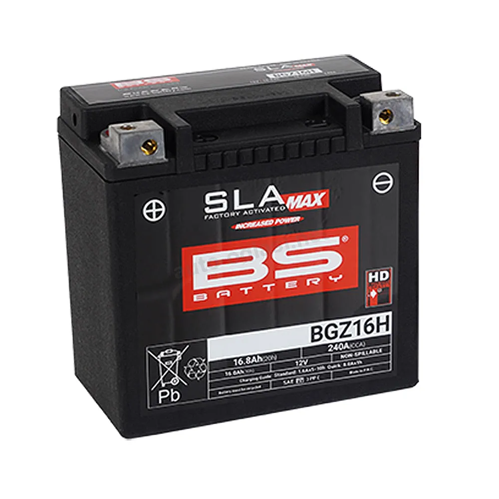 Akumulator BS 12V 16Ah gel BGZ16H-FA levi plus (150x89x145) 240A SLA Max