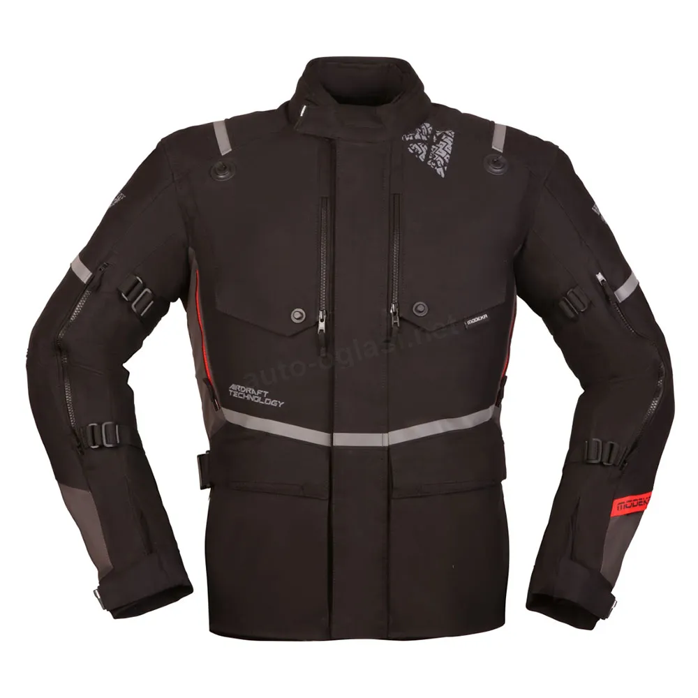 Jakna TROHN tamno sivo crna 60 / 4XL MODEKA