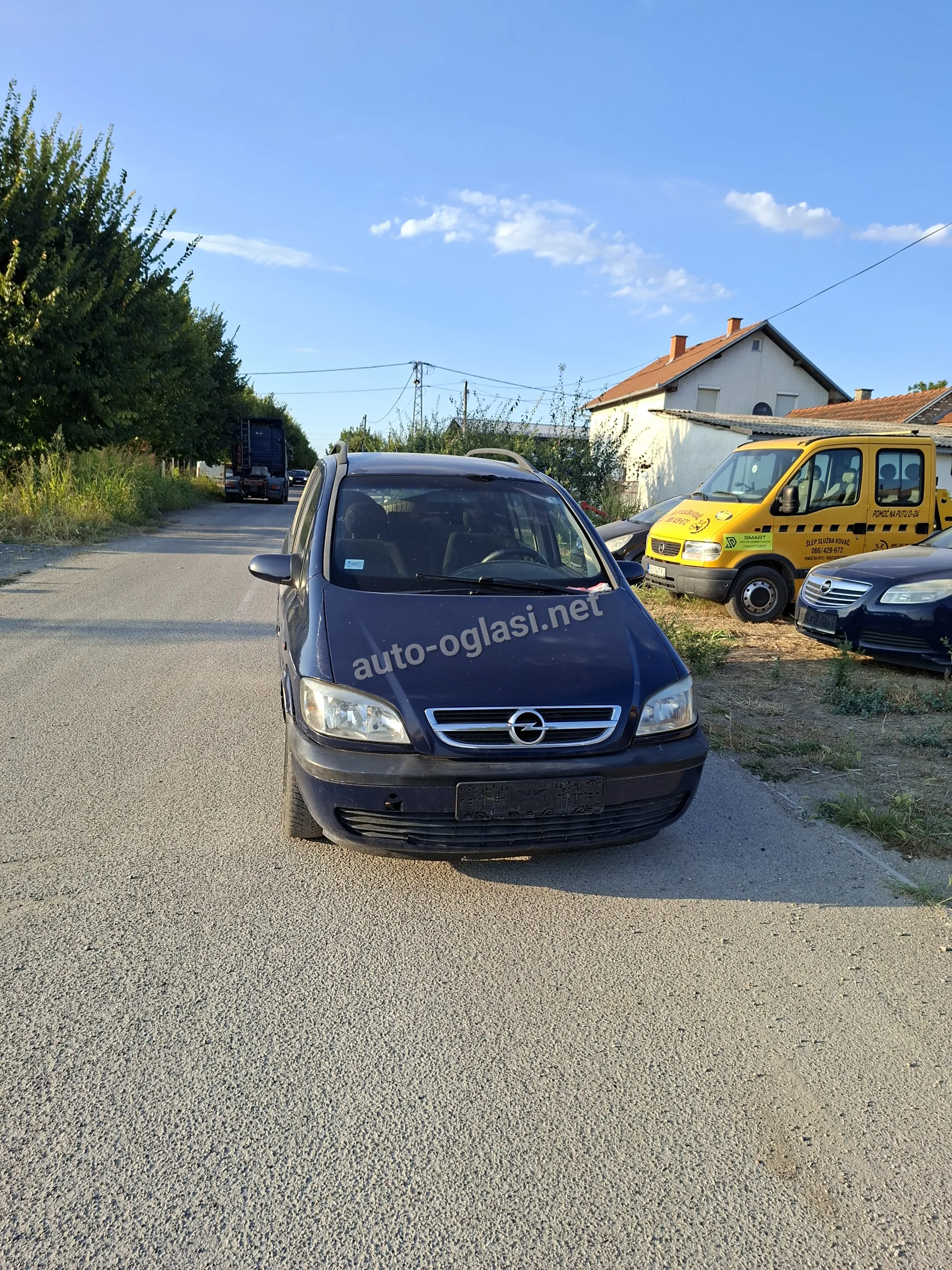 Opel Zafira A Vrata Plava Leva Desna Karoserija, šasija i limarija — slika 4