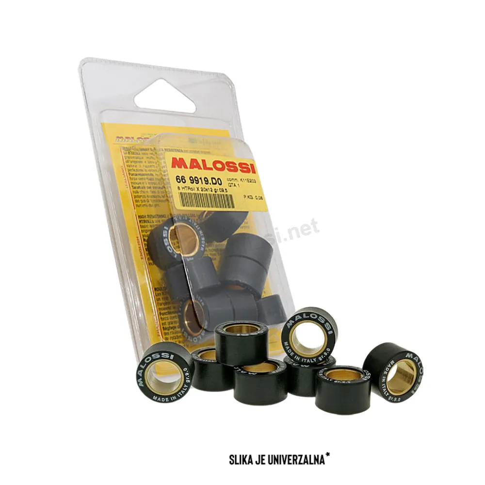 Rolnice 20×12 14.0gr (8 komada) MALOSSI set