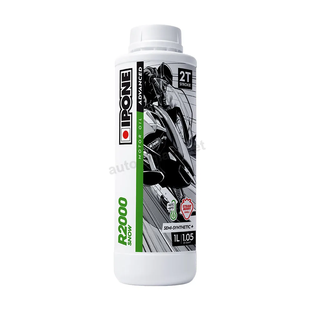 IPONE R2000 SNOW polusintetičko ulje za motorne sanke sa mirisom JAGODE 2T 1L