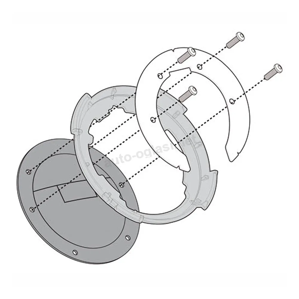 Nosač Tanklock torbe GIVI Honda CBR 600 RR (05-09) BF03