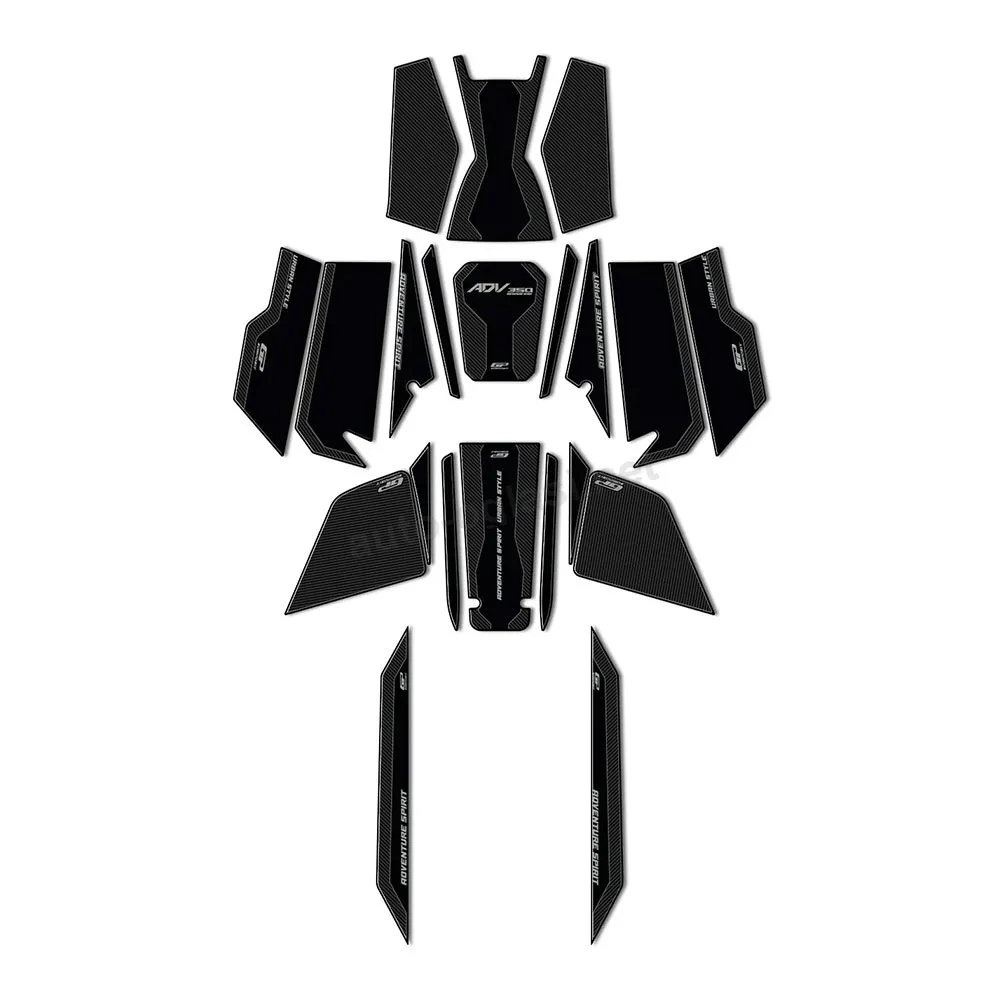 Nalepnice rezervoara TANK PAD kompletne Honda ADV 350 (22-25) GP KOMPOZIT