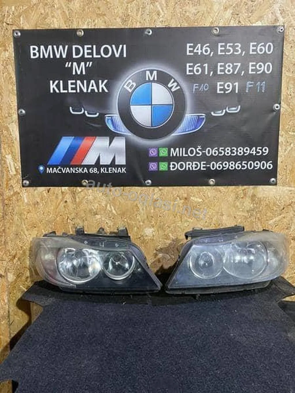 Farovi E90/91 Za Bmw Serija 3 Od 2005. Do 2008. God.