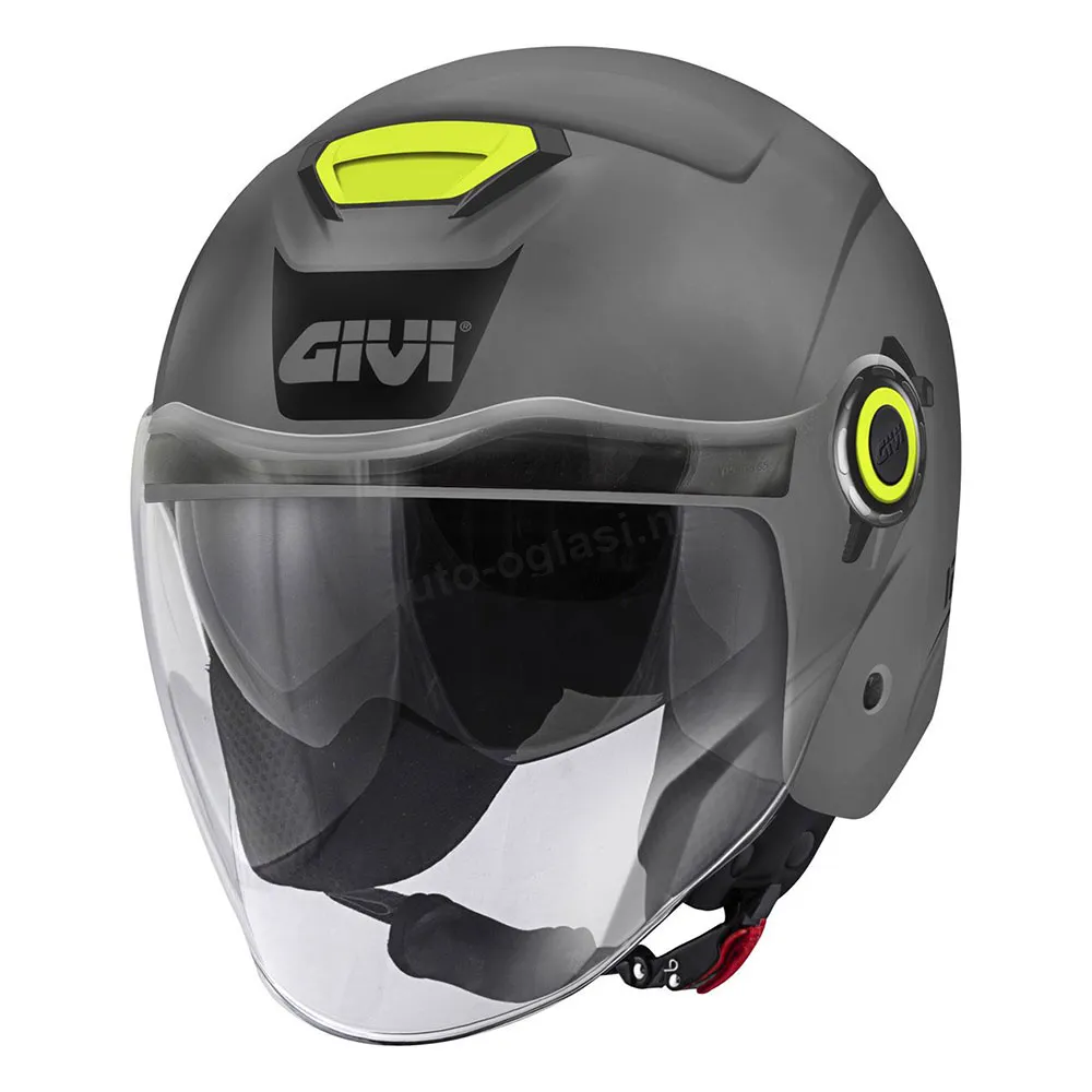 Kaciga jet GIVI 12.5B BASIC siva L