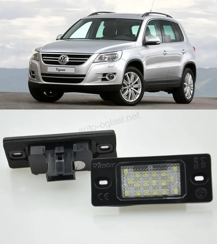 Volkswagen Tiguan led lampe za tablicu