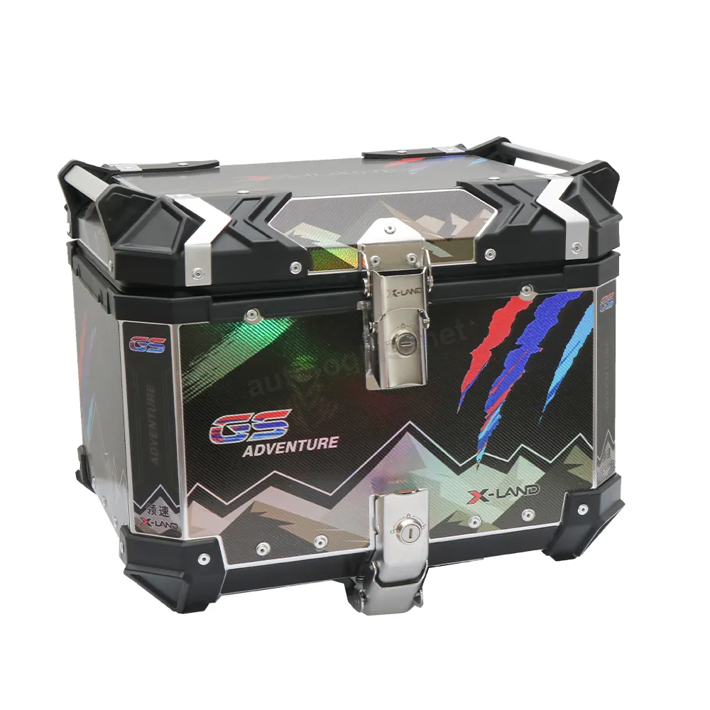 Centralni kofer X-LAND ALU crni ADVENTURE 45L