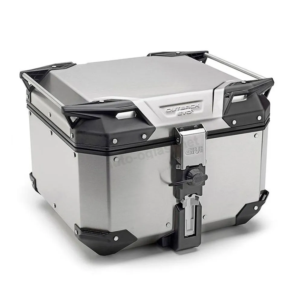 Centralni kofer GIVI TREKKER OUTBACK EVO ALU niklovani Monokey 42L