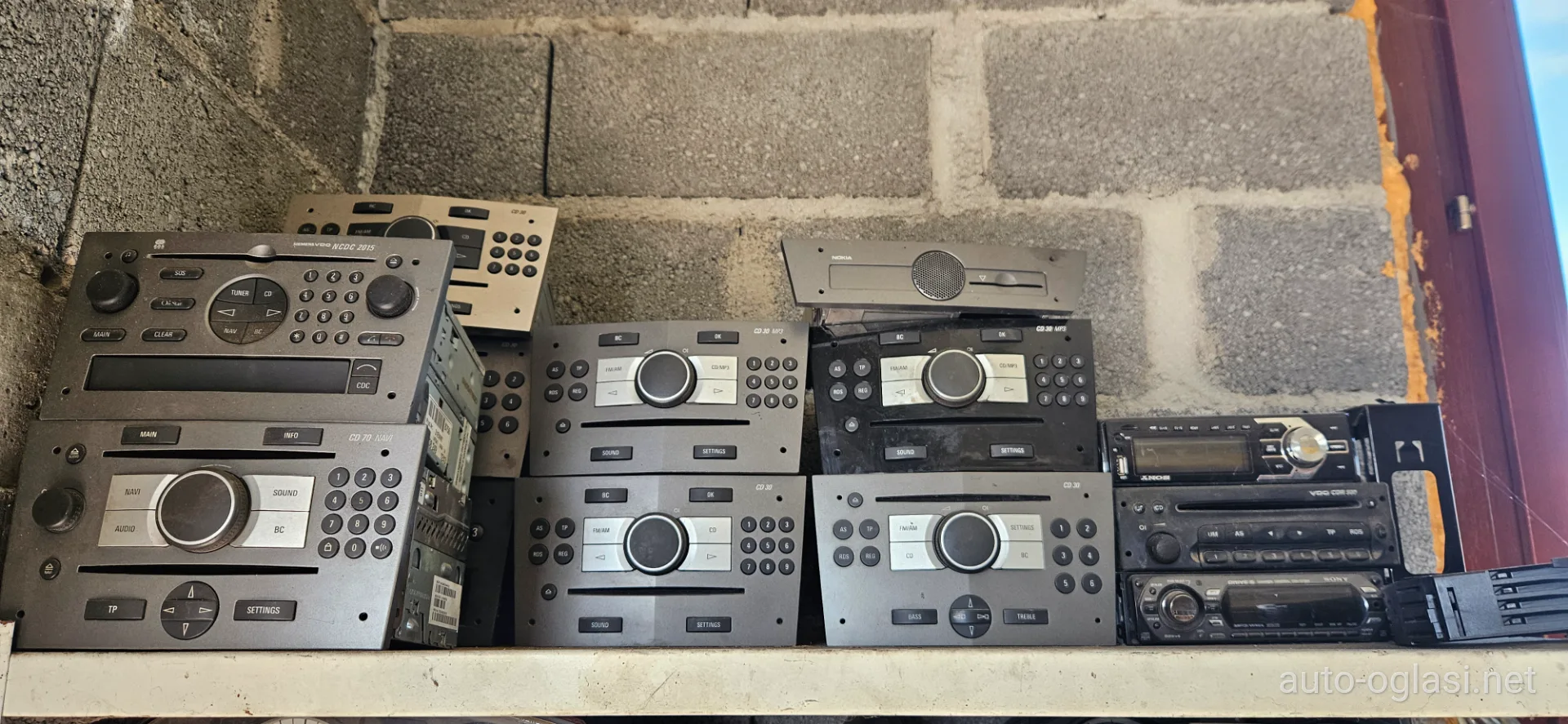 Opel Radio Cd Kasetas Astra Meriva Vektra Zafira Insignia Agila Korsa Antara