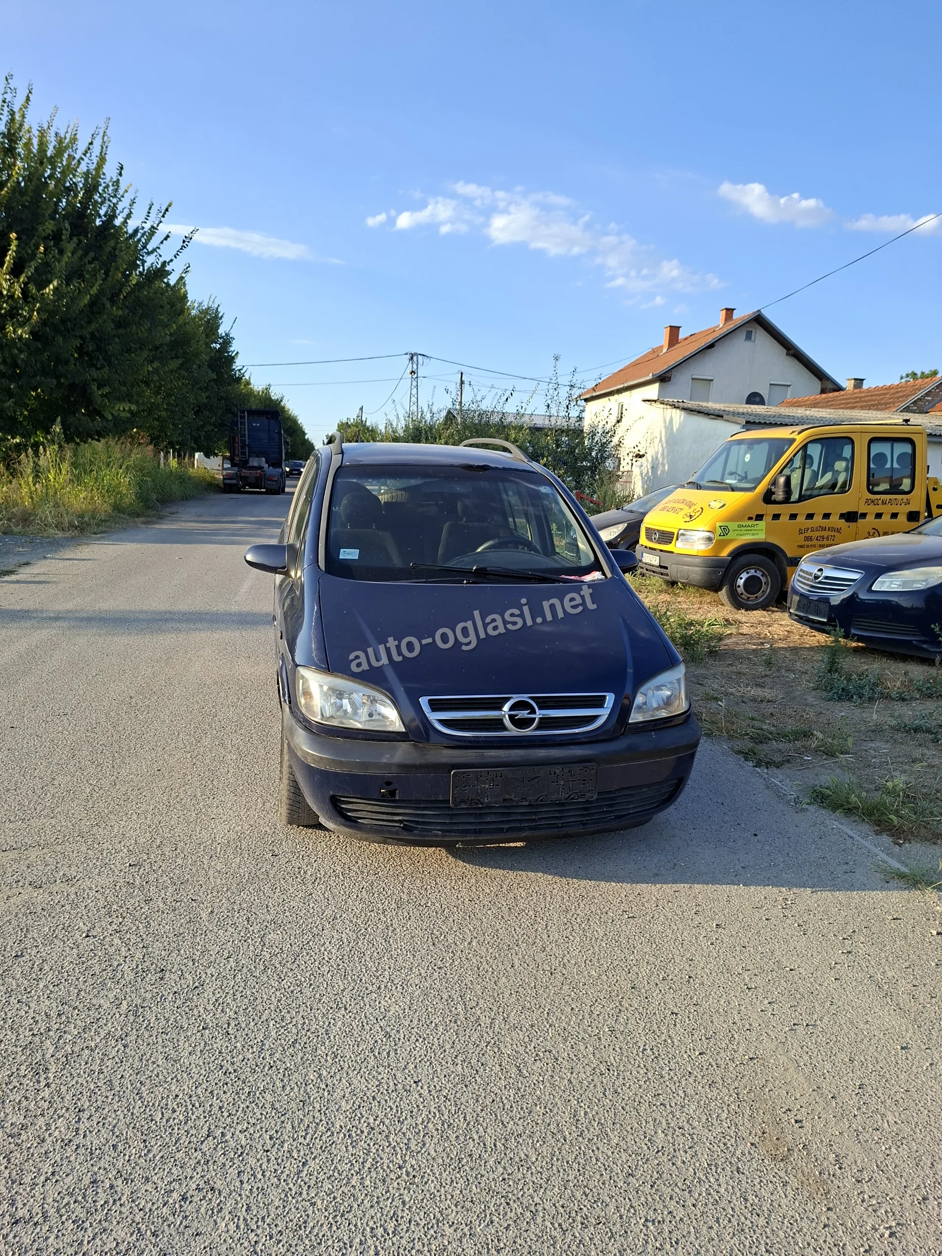 Opel Zafira A Vrata Plava Leva Desna Karoserija, šasija i limarija — slika 3